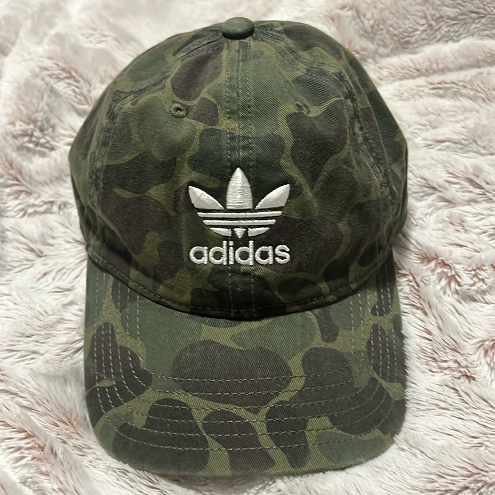 Camo Adidas Unisex Baseball Cap OS